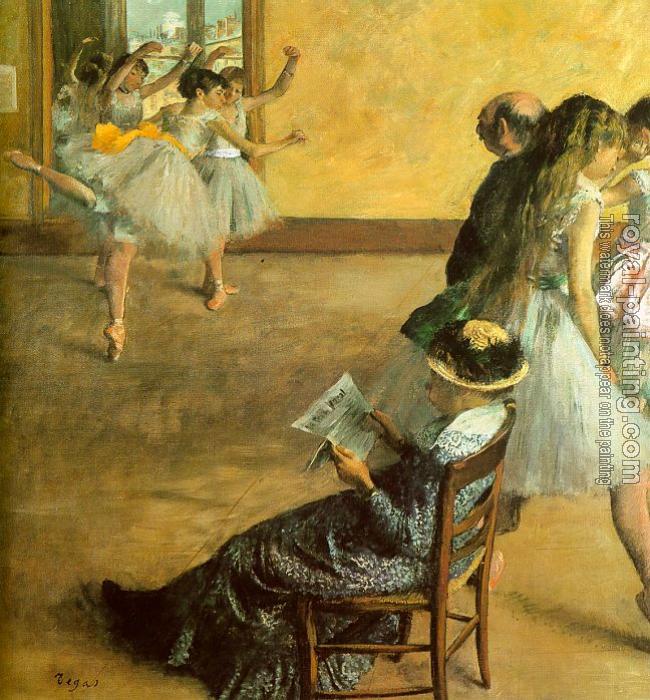 Edgar Degas : Ballet Class